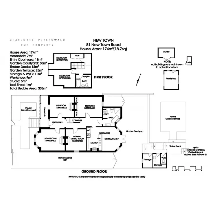 Floorplan of Homely house listing, 81 New Town Road, New Town TAS 7008
