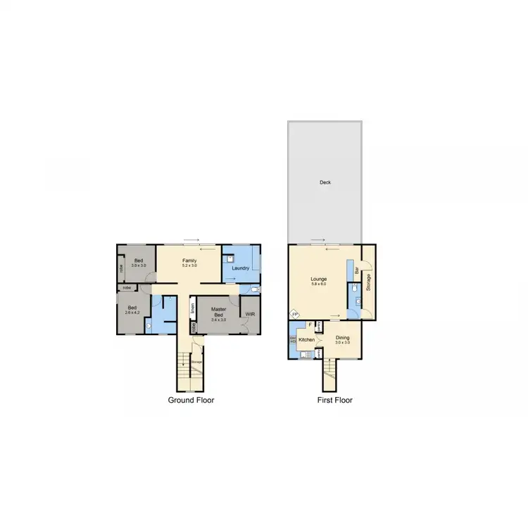 Floorplan of Homely house listing, 5 Yera Crescent, Rye VIC 3941