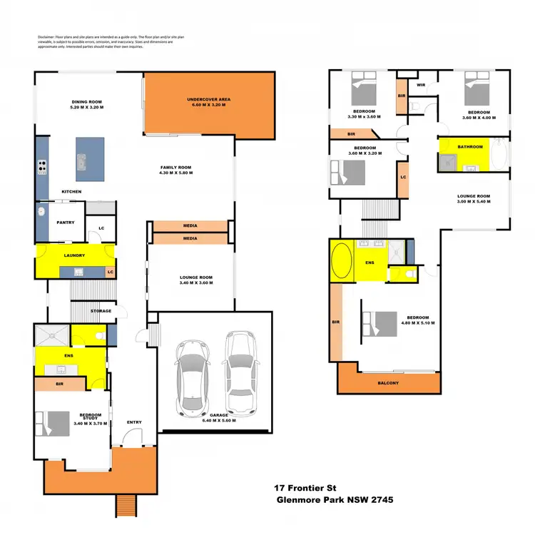 Floorplan of Homely house listing, 17 Frontier Street, Glenmore Park NSW 2745