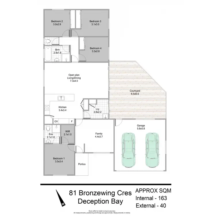 Floorplan of Homely house listing, 81 Bronzewing Crescent, Deception Bay QLD 4508