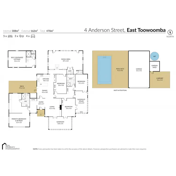 Floorplan of Homely house listing, 4 Anderson Street, East Toowoomba QLD 4350