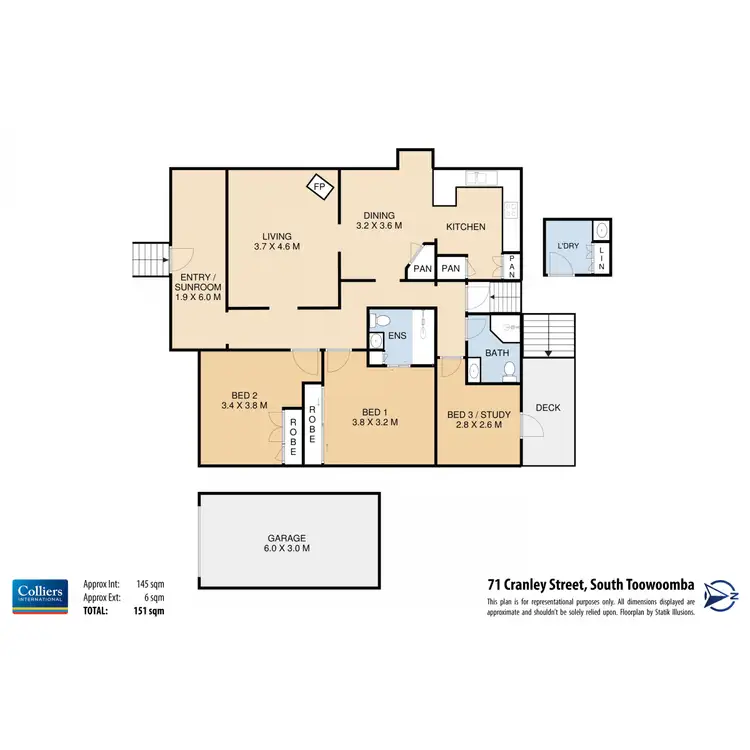 Floorplan of Homely house listing, 71 Cranley Street, South Toowoomba QLD 4350