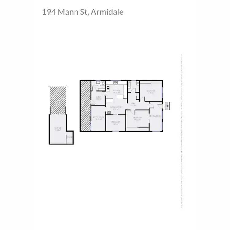 Floorplan of Homely house listing, 194 Mann Street, Armidale NSW 2350