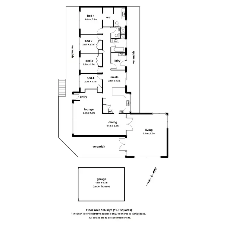 Floorplan of Homely house listing, 7 Telopea Road, Emerald VIC 3782
