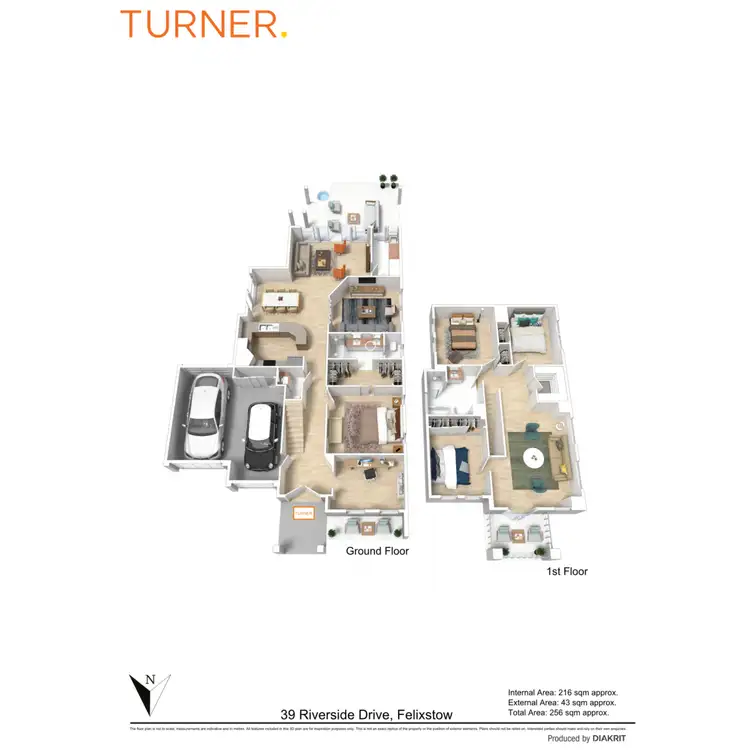 Floorplan of Homely house listing, 39 Riverside Drive, Felixstow SA 5070