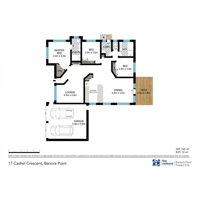 Floorplan of Homely house listing, 17 Cashel Crescent, Banora Point NSW 2486