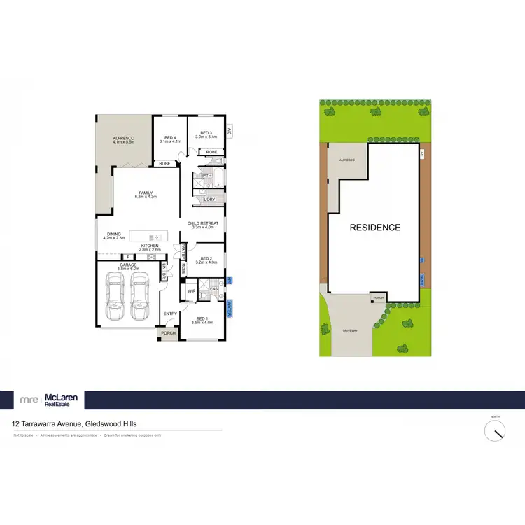 Floorplan of Homely house listing, 12 Tarrawarra Avenue, Gledswood Hills NSW 2557