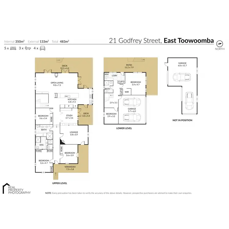 Floorplan of Homely house listing, 21 Godfrey Street, East Toowoomba QLD 4350