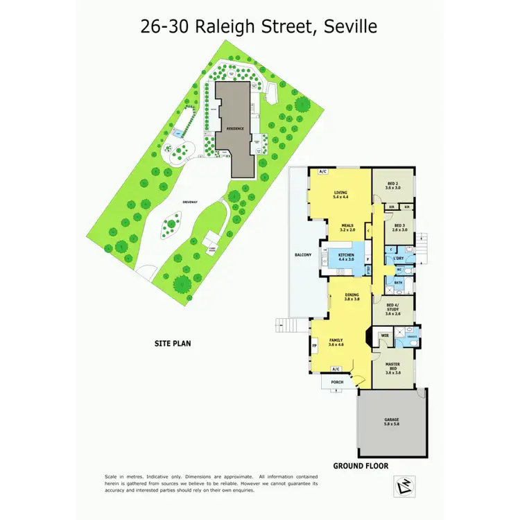 Floorplan of Homely house listing, 26-30 Raleigh Street, Seville VIC 3139