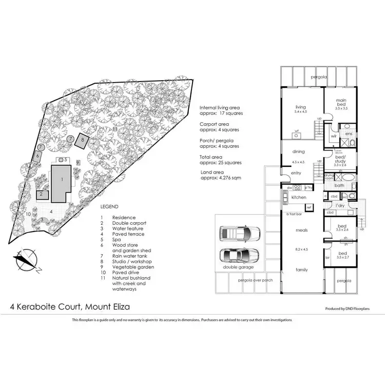 Floorplan of Homely house listing, 4 Keraboite Court, Mount Eliza VIC 3930