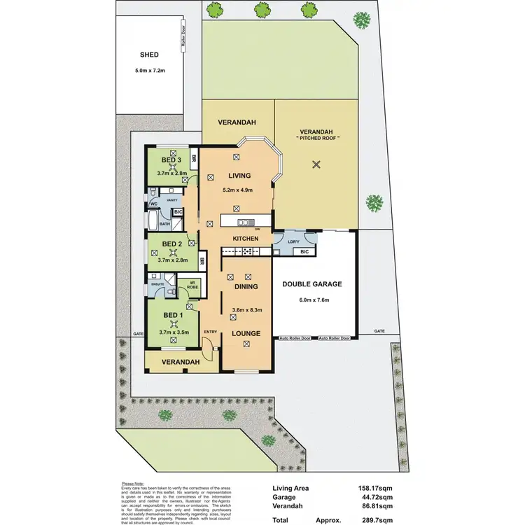 Floorplan of Homely house listing, 22 Cobby Drive, Modbury Heights SA 5092