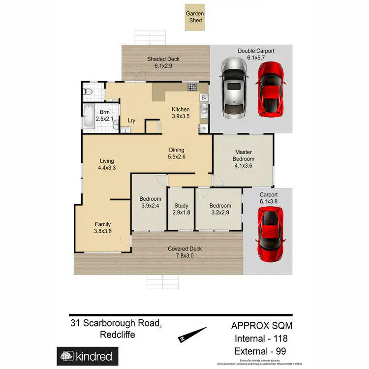 Floorplan of Homely house listing, 31 Scarborough Road, Redcliffe QLD 4020