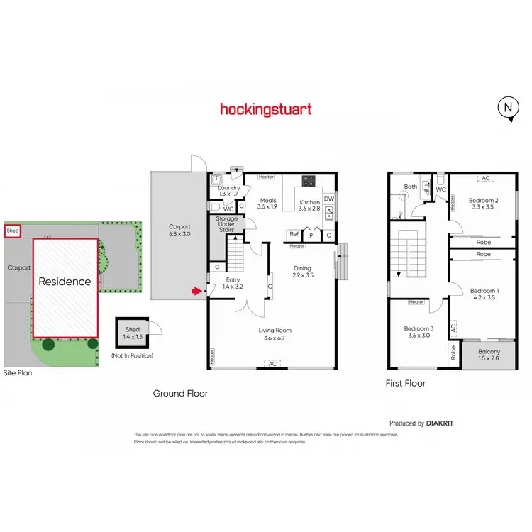 Floorplan of Homely townhouse listing, 2/62 Princess Street, Kew VIC 3101
