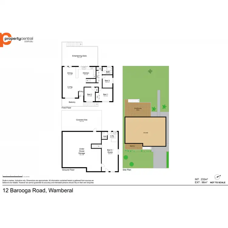 Floorplan of Homely house listing, 12 Barooga Road, Wamberal NSW 2260
