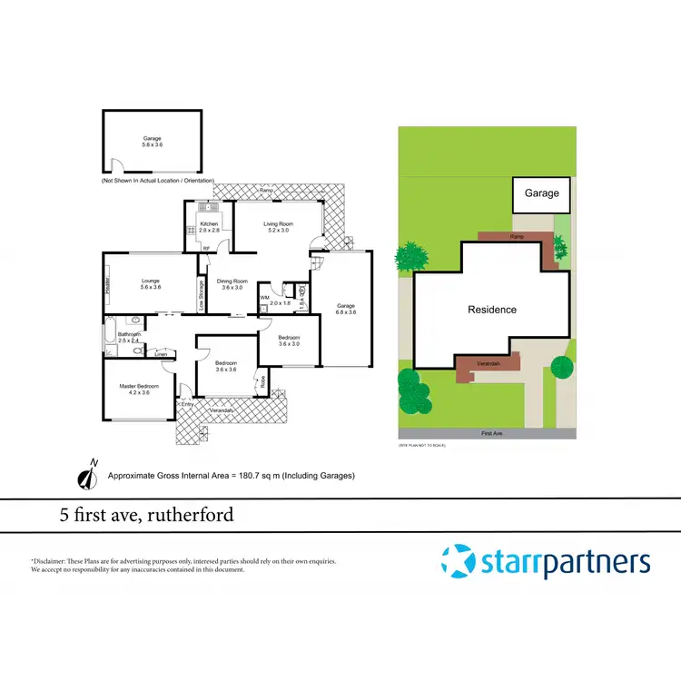 Floorplan of Homely house listing, 5 First Avenue, Rutherford NSW 2320