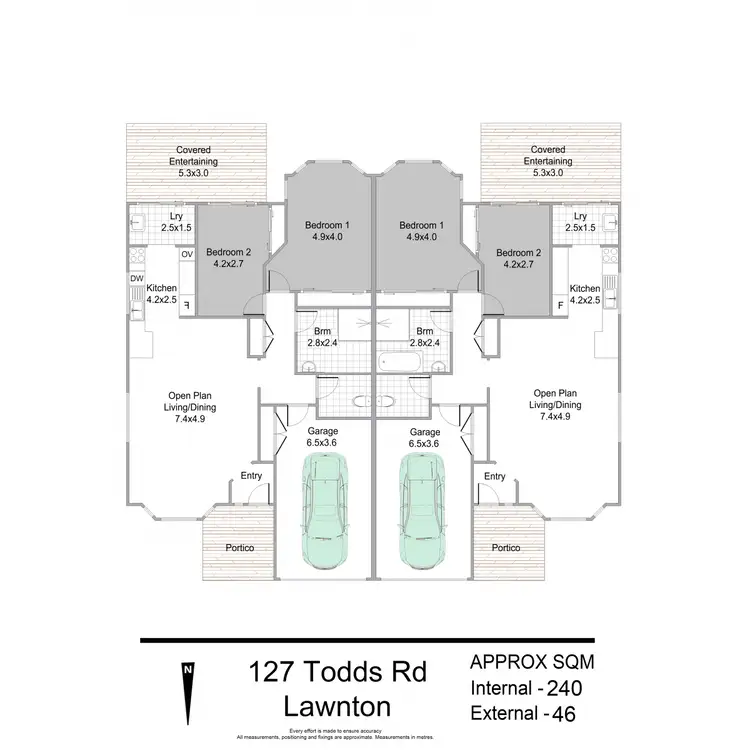 Floorplan of Homely house listing, 2/127 Todds Road, Lawnton QLD 4501