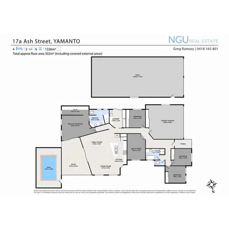 Floorplan of Homely house listing, 17a Ash Street, Yamanto QLD 4305