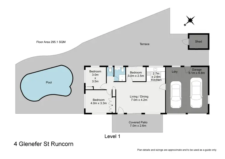 Floorplan of Homely house listing, 4 Glenefer Street, Runcorn QLD 4113