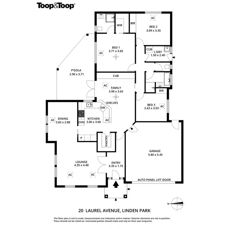 Floorplan of Homely house listing, 20 Laurel Avenue, Linden Park SA 5065