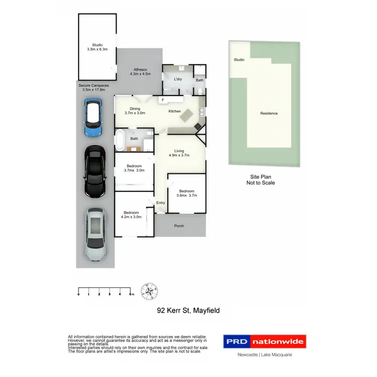 Floorplan of Homely house listing, 92 Kerr Street, Mayfield NSW 2304