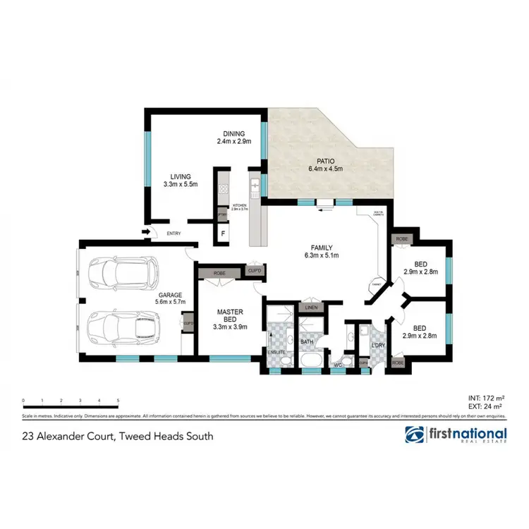 Floorplan of Homely house listing, 3/23 Alexander Court, Tweed Heads South NSW 2486