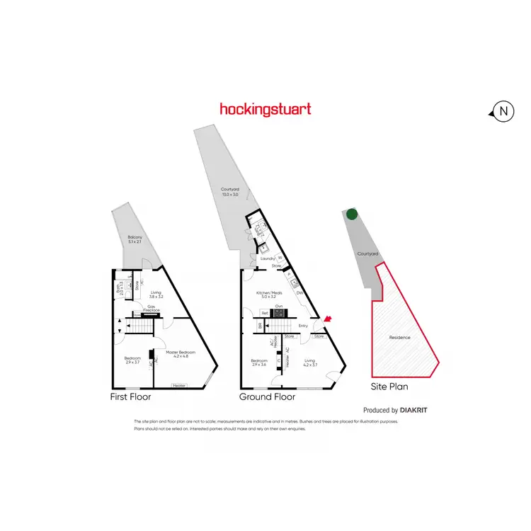 Floorplan of Homely house listing, 41 White Street, Richmond VIC 3121