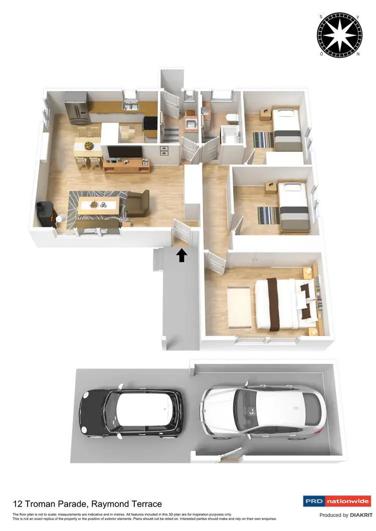 Floorplan of Homely house listing, 12 Troman Parade, Raymond Terrace NSW 2324