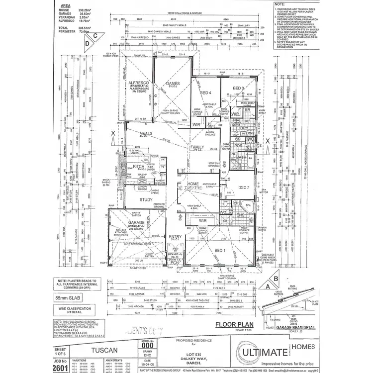 Floorplan of Homely house listing, 3 Dalkey Way, Darch WA 6065