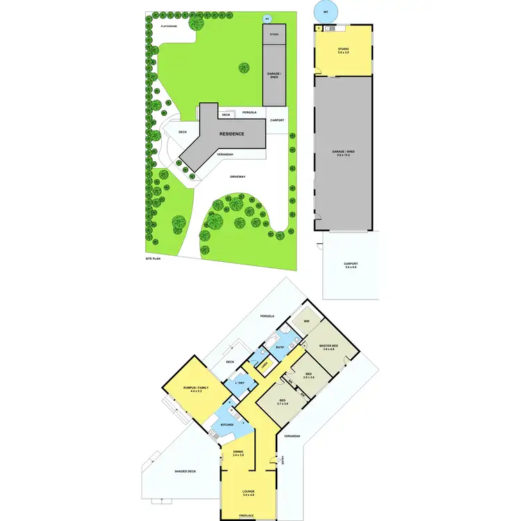 Floorplan of Homely house listing, 395 Monbulk Road, Monbulk VIC 3793