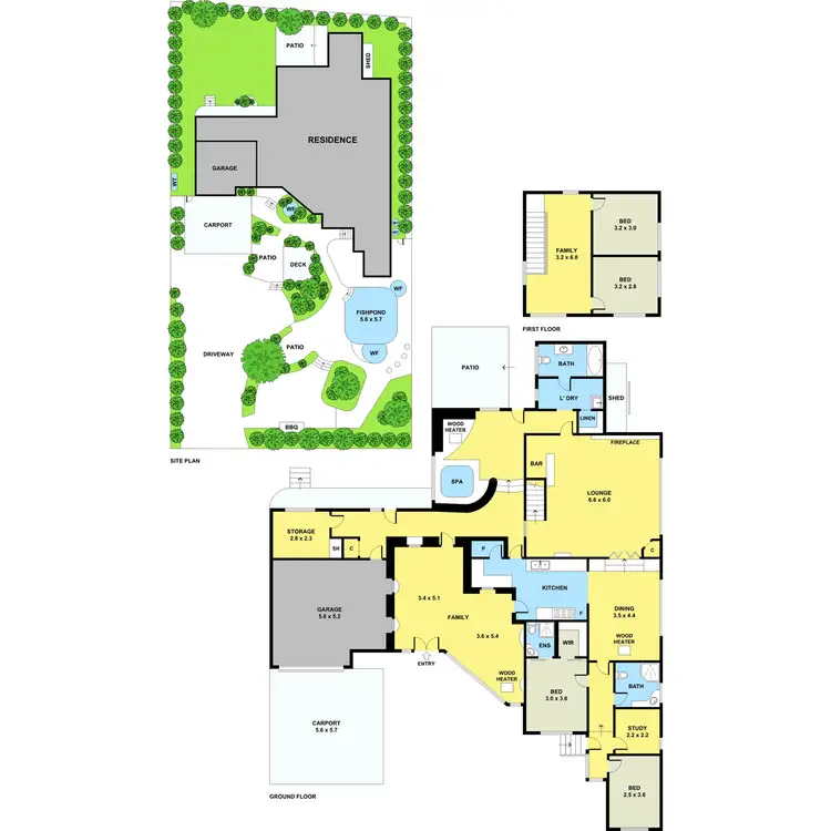 Floorplan of Homely house listing, 13 Swansea Road, Montrose VIC 3765