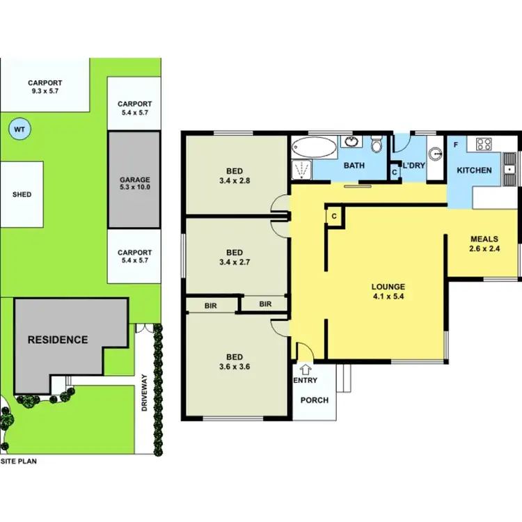 Floorplan of Homely house listing, 32 Balcombe Avenue, Mooroolbark VIC 3138