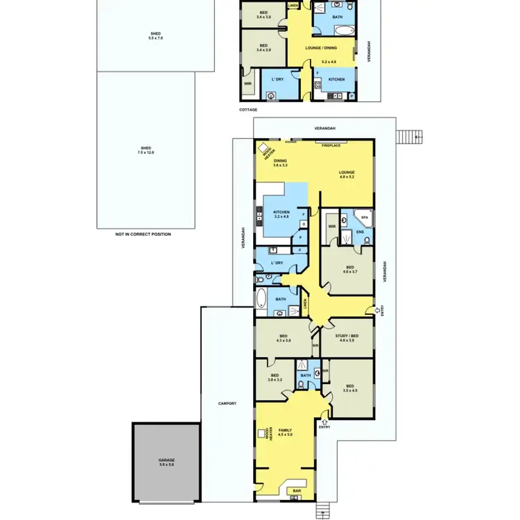Floorplan of Homely house listing, 70 Lewis Road, Silvan VIC 3795
