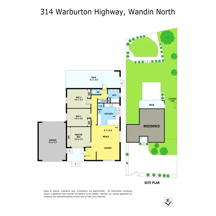 Floorplan of Homely house listing, 314 Warburton Highway, Wandin North VIC 3139