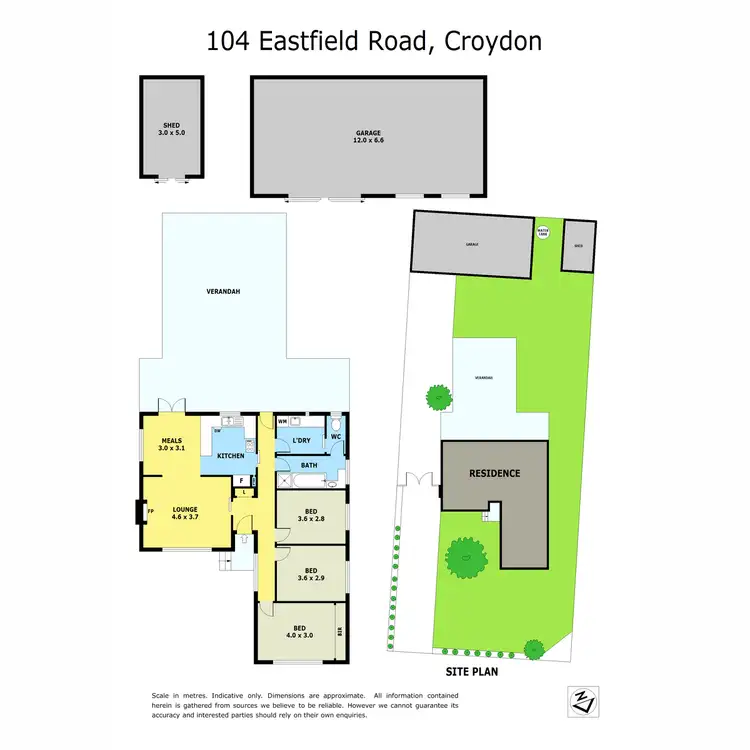 Floorplan of Homely house listing, 104 Eastfield Road, Croydon VIC 3136