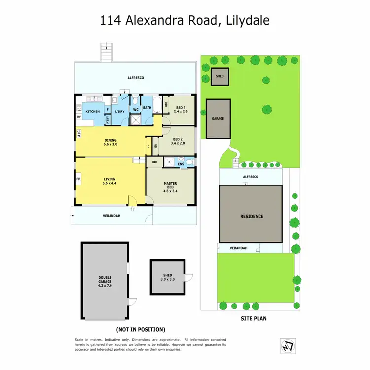 Floorplan of Homely house listing, 114 Alexandra Road, Lilydale VIC 3140