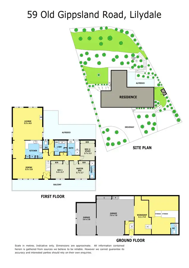Floorplan of Homely house listing, 59 Old Gippsland Road, Lilydale VIC 3140