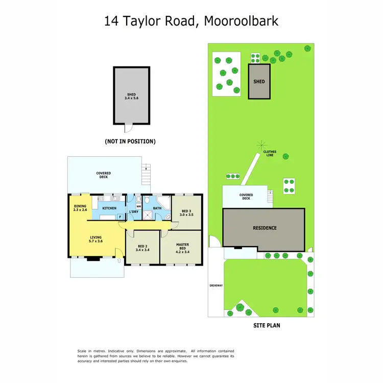 Floorplan of Homely house listing, 14 Taylor Road, Mooroolbark VIC 3138