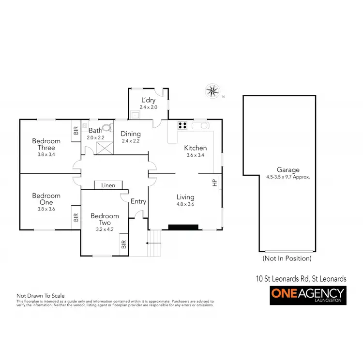 Floorplan of Homely house listing, 10 St Leonards Road, St Leonards TAS 7250
