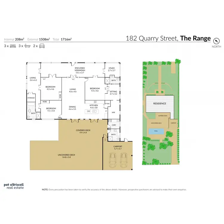 Floorplan of Homely house listing, 182 Quarry Street, The Range QLD 4700