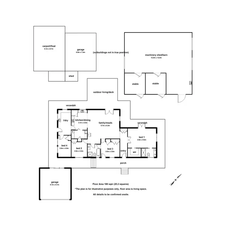 Floorplan of Homely house listing, 60 Longs Road, Yellingbo VIC 3139