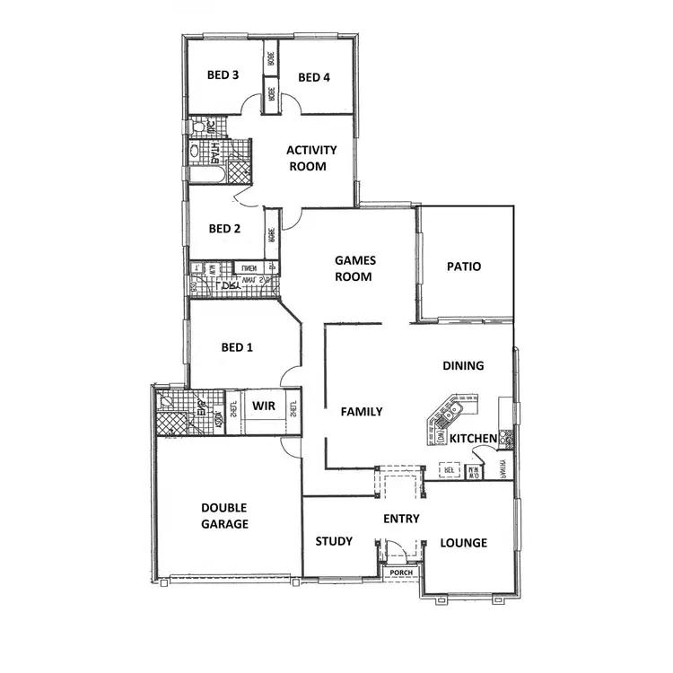 Floorplan of Homely house listing, 22 Smythe Drive, Highfields QLD 4352