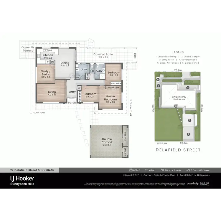 Floorplan of Homely house listing, 27 Delafield Street, Sunnybank QLD 4109