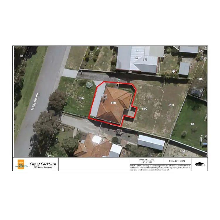 Floorplan of Homely house listing, 51B Rinaldo Crescent, Coolbellup WA 6163