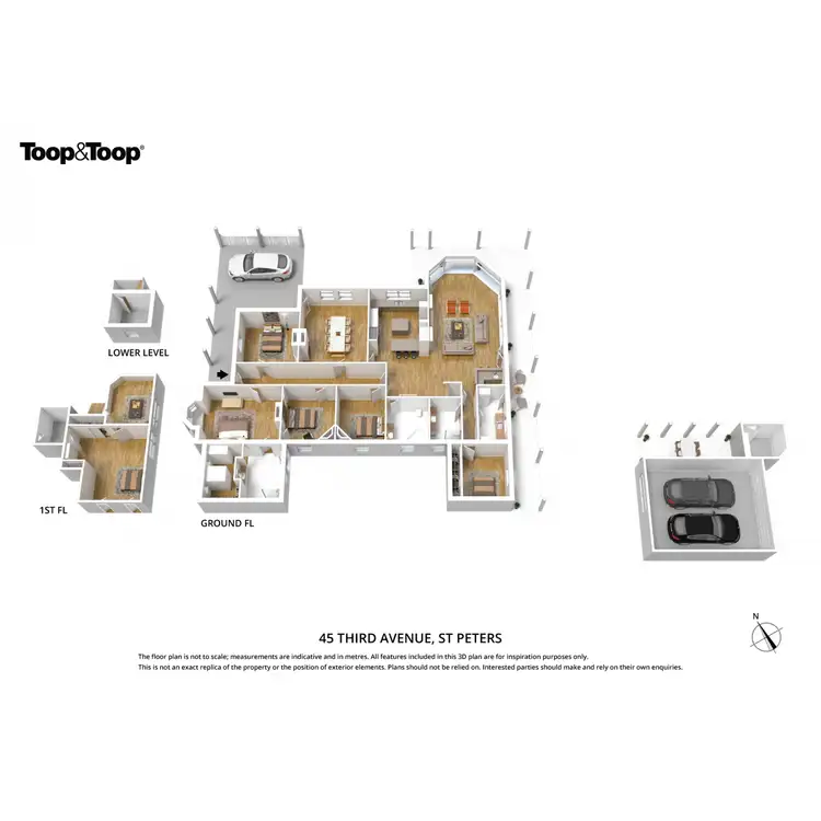 Floorplan of Homely house listing, 45 Third Avenue, St Peters SA 5069
