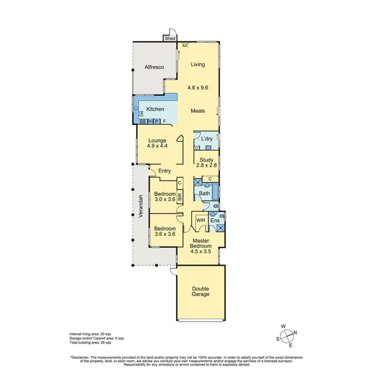 Floorplan of Homely house listing, 3 Noah Close, Mornington VIC 3931