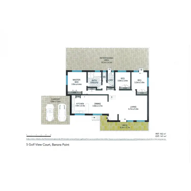 Floorplan of Homely house listing, 5 Golf View Court, Banora Point NSW 2486