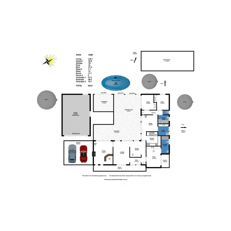 Floorplan of Homely house listing, 441 Craigmore Road, One Tree Hill SA 5114
