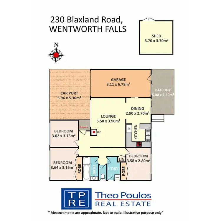 Floorplan of Homely house listing, 230 Blaxland Road, Wentworth Falls NSW 2782