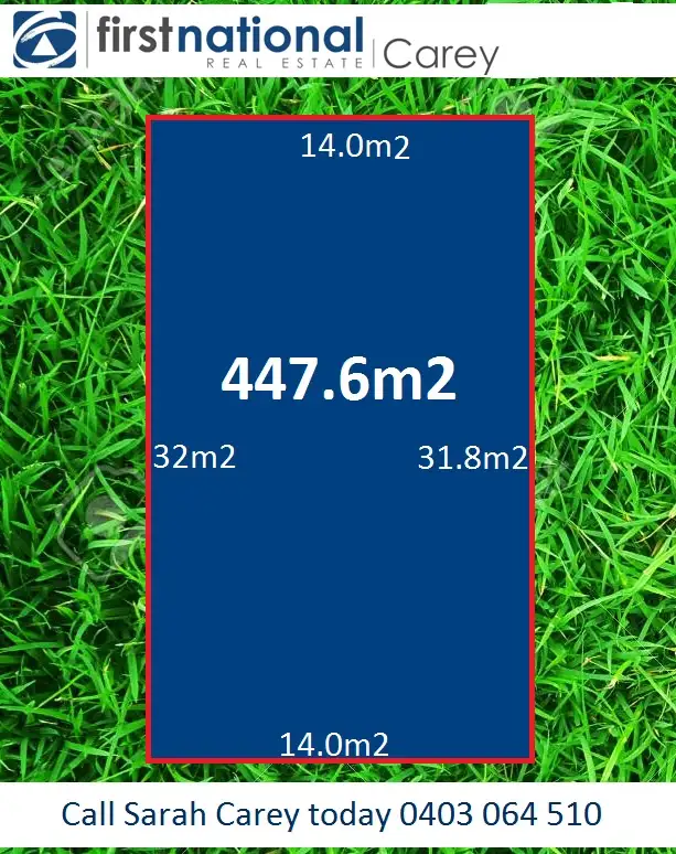 Floorplan of Homely land listing, LOT 722, 70 Botanical Drive, Lara VIC 3212