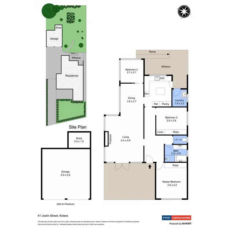 Floorplan of Homely house listing, 41 Joslin Street, Kotara NSW 2289